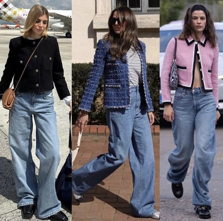 트위드 골드버튼 재킷 사러가기