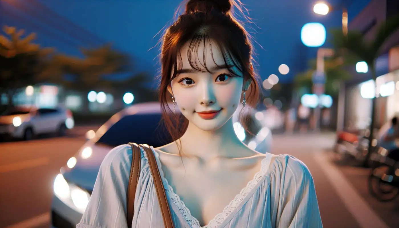 트래블로그-사용법을-알아보는-여성의-모습