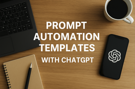 ChatGPT로 프롬프트 자동화 템플릿 만들기