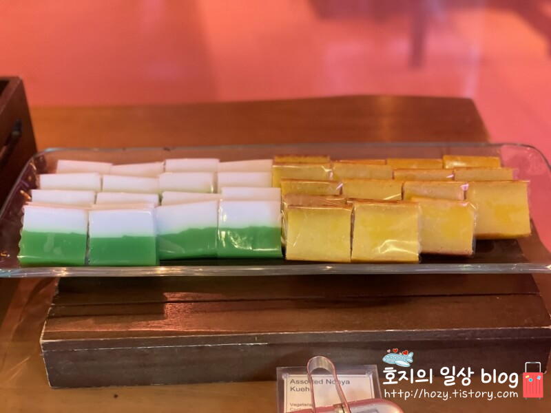 JW메리어트 싱가포르 이그제큐티브 라운지 애프터눈티 메뉴4