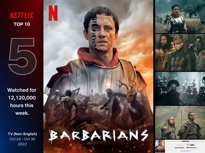 바바리안 시즌1 포스터