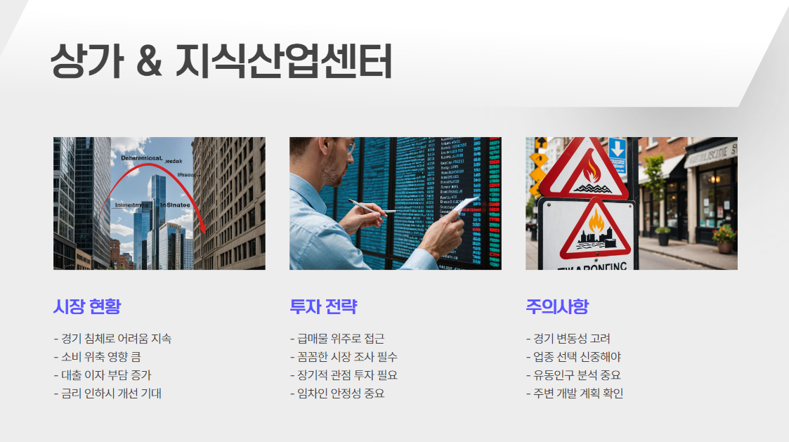 2025년 수익형 부동산 투자, 어디에 집중해야 할까?