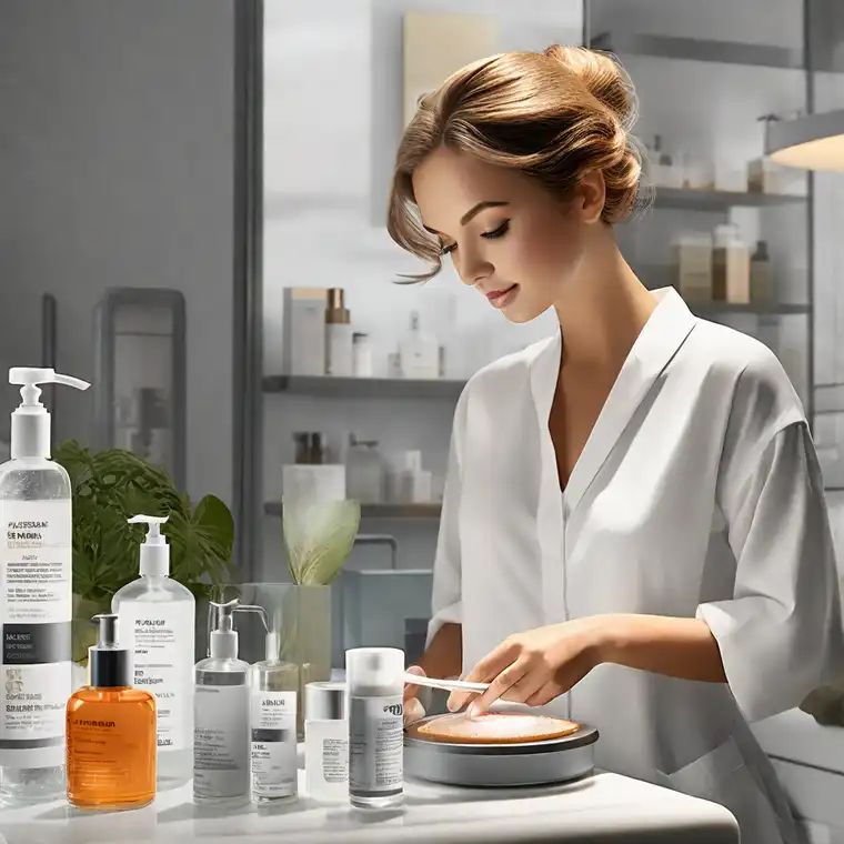 피부 관리 때필링