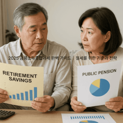 4. 2025 금융소득종합과세 완벽 가이드|절세를 위한 기준과 전략