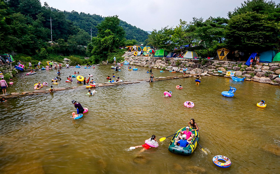 동산계곡 출처:대구시청 자료