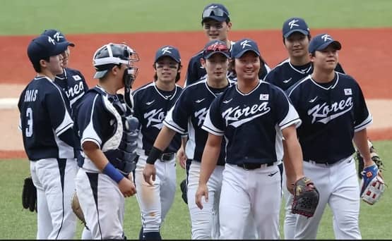 아시안게임 야구 썸네일 사진