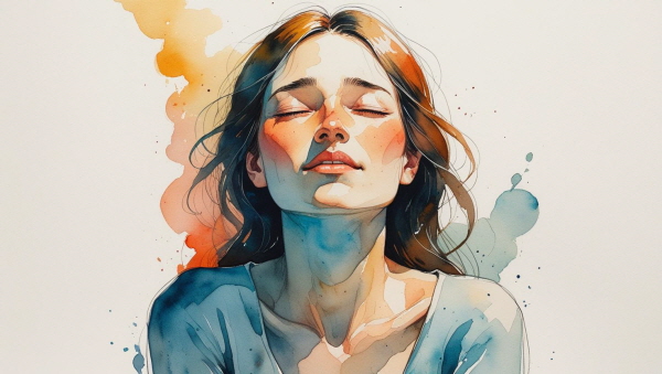 ENFP는 감정에 민감하고, 사람의 마음을 잘 느낍니다. 다양한 감정을 자유롭게 표현하고 공유하지만, 그만큼 내면의 흔들림도 큽니다에 관한 그림