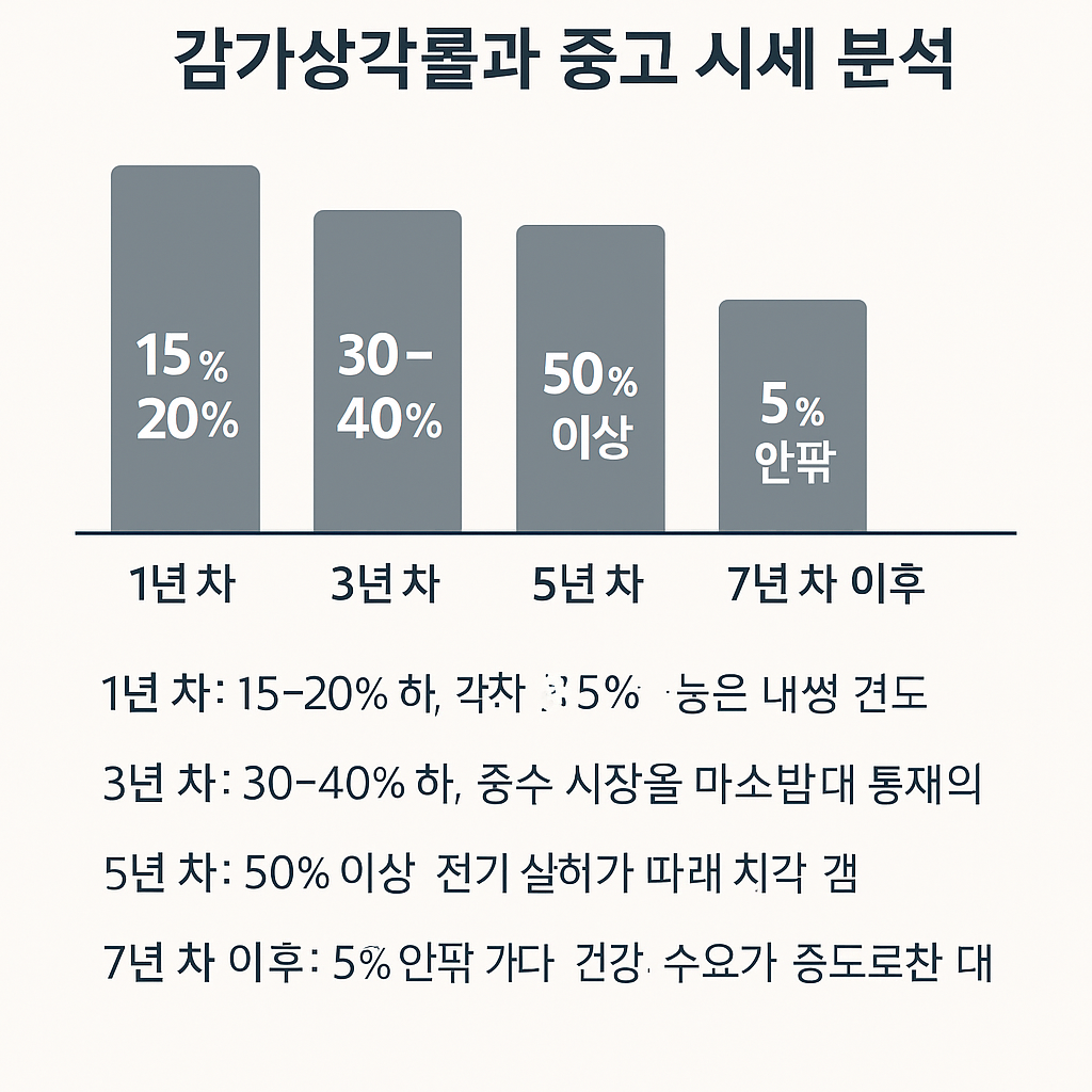 오토바이 감가상각률과 중고 시세 분석