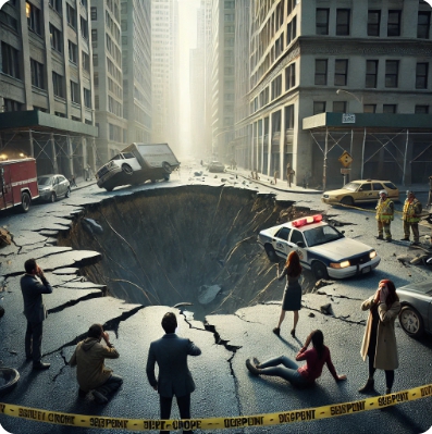 싱크홀 관련이미지