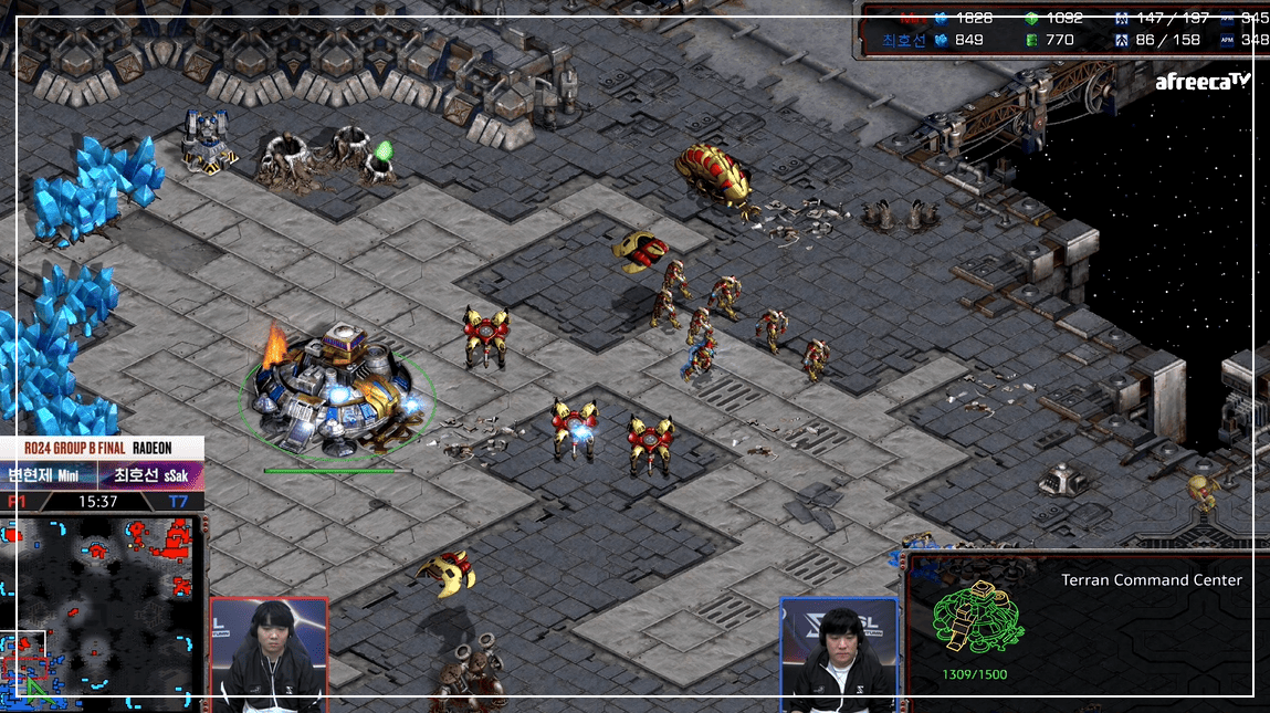 SSL 24강 B조 최종전 멀티공격4