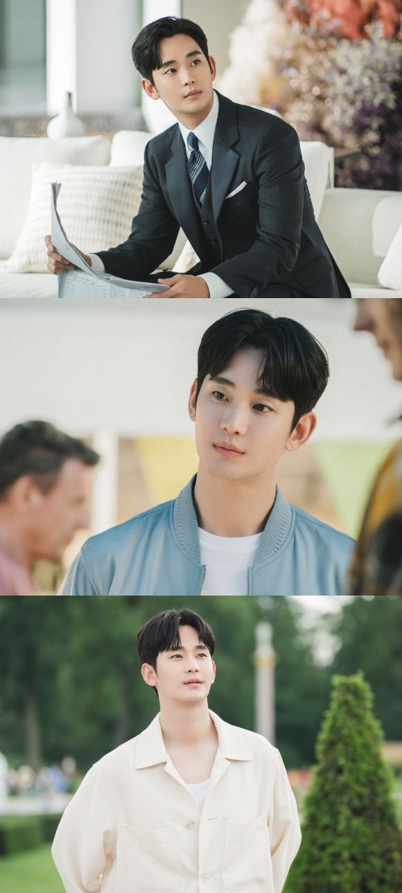 &#39;눈물의 여왕&#39; 김수현 스틸. [사진=tvN]