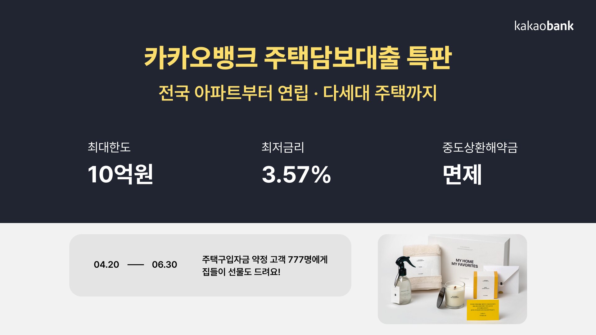 카카오뱅크 주택담보대출