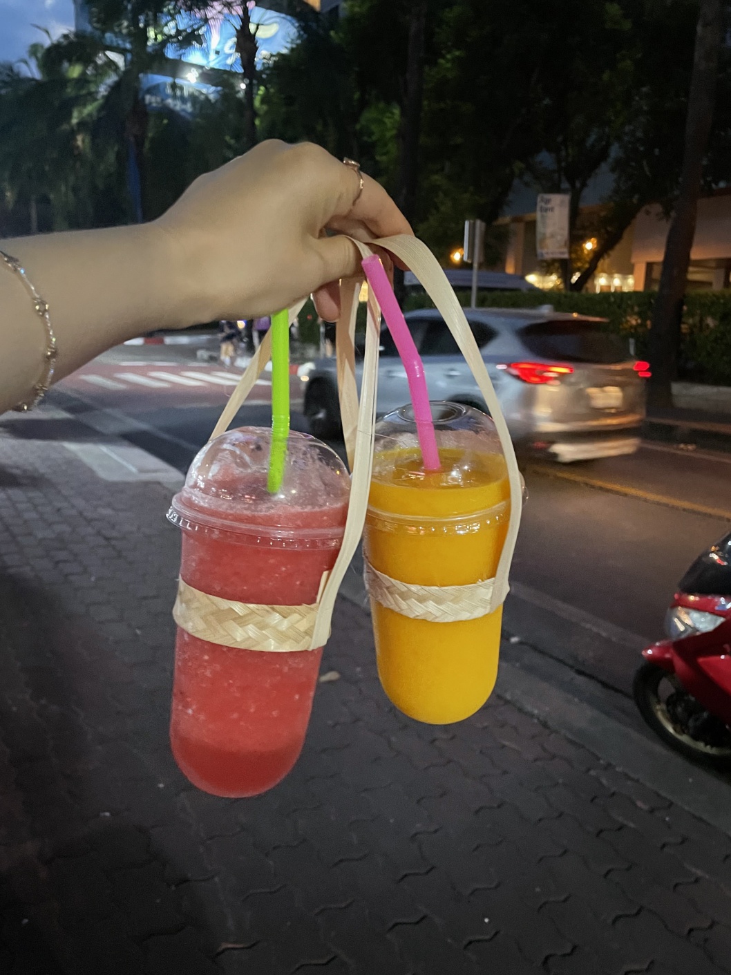 땡모반 주스 망고 주스