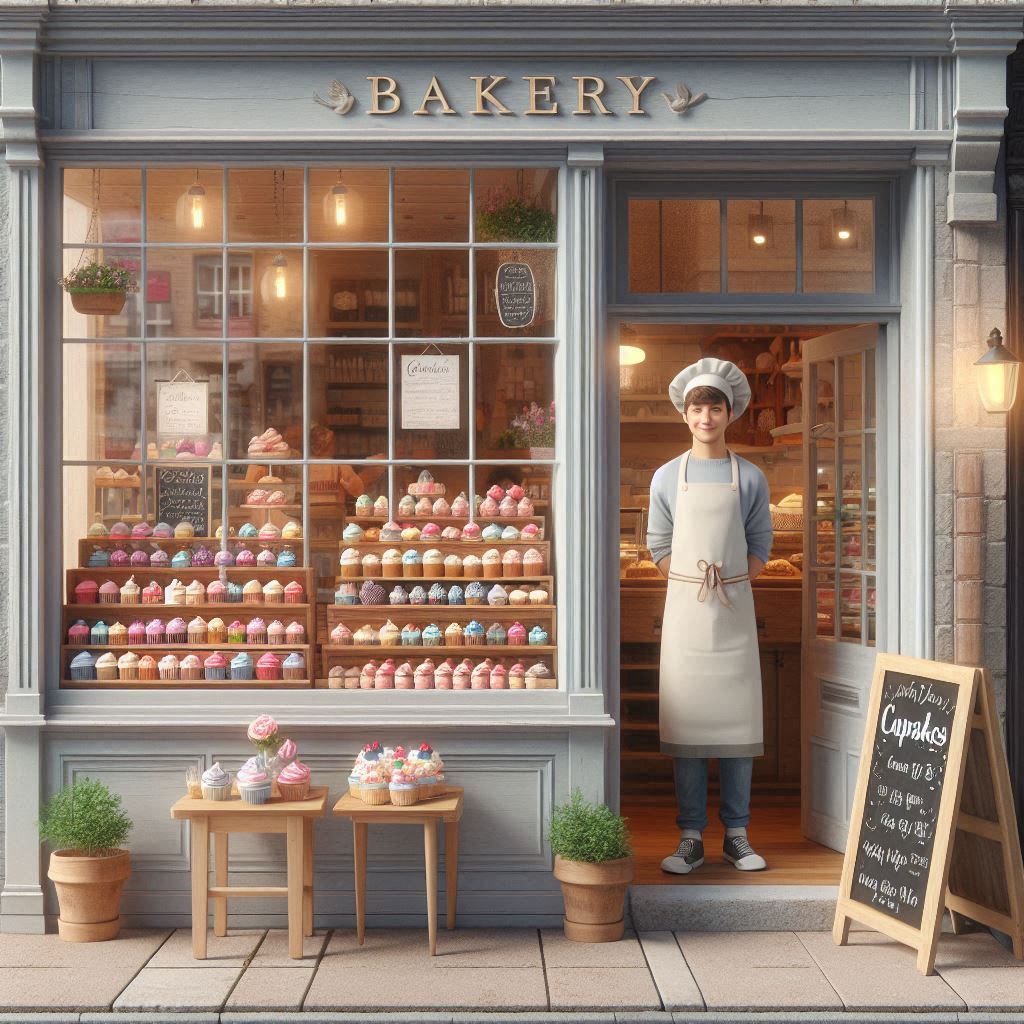 베이커리 배경