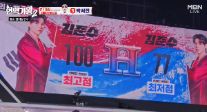 현역가왕2 결승 순위 결과 점수 최종 파이널