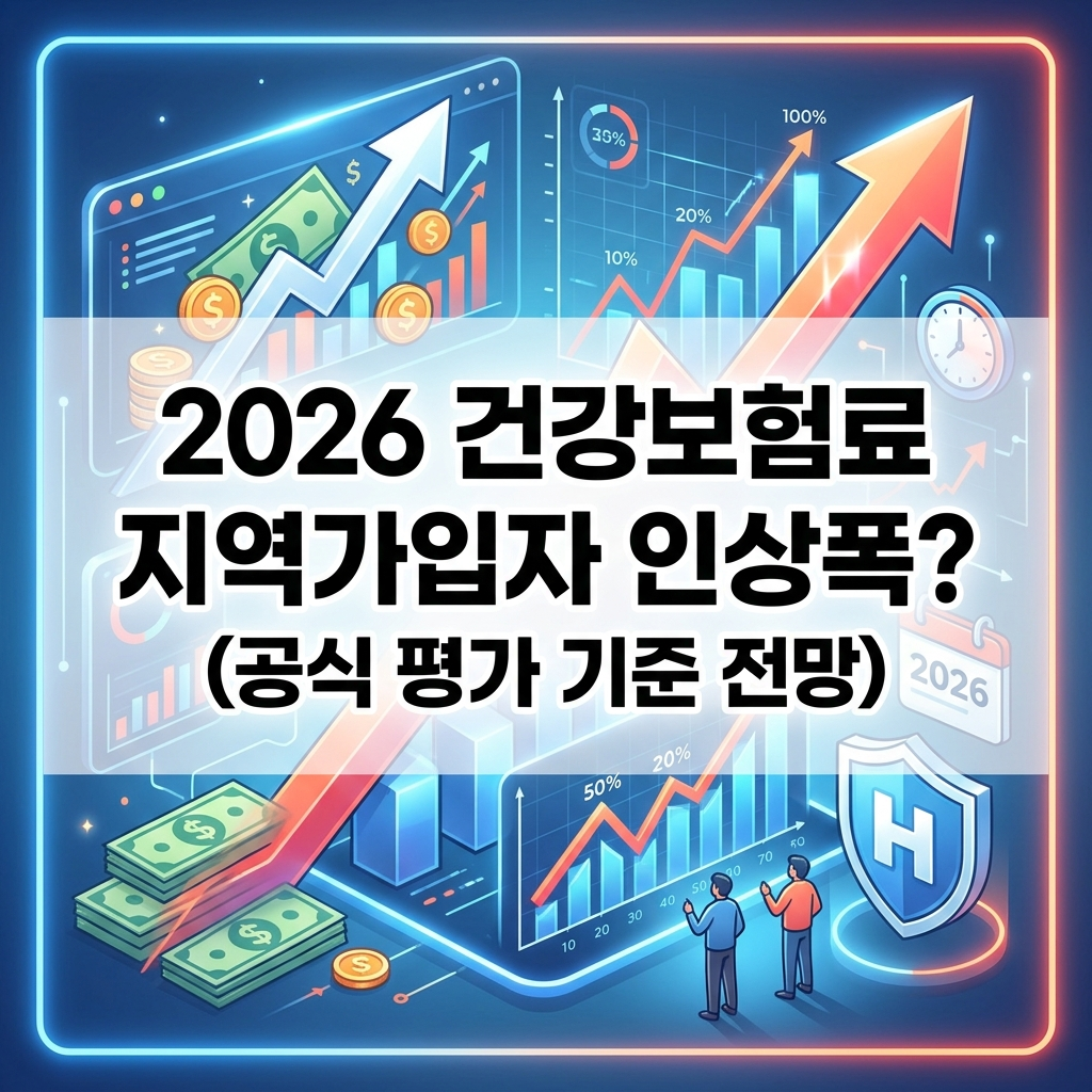 공시가격 건강보험료 지역가입자 2026년 인상 얼마나 되나