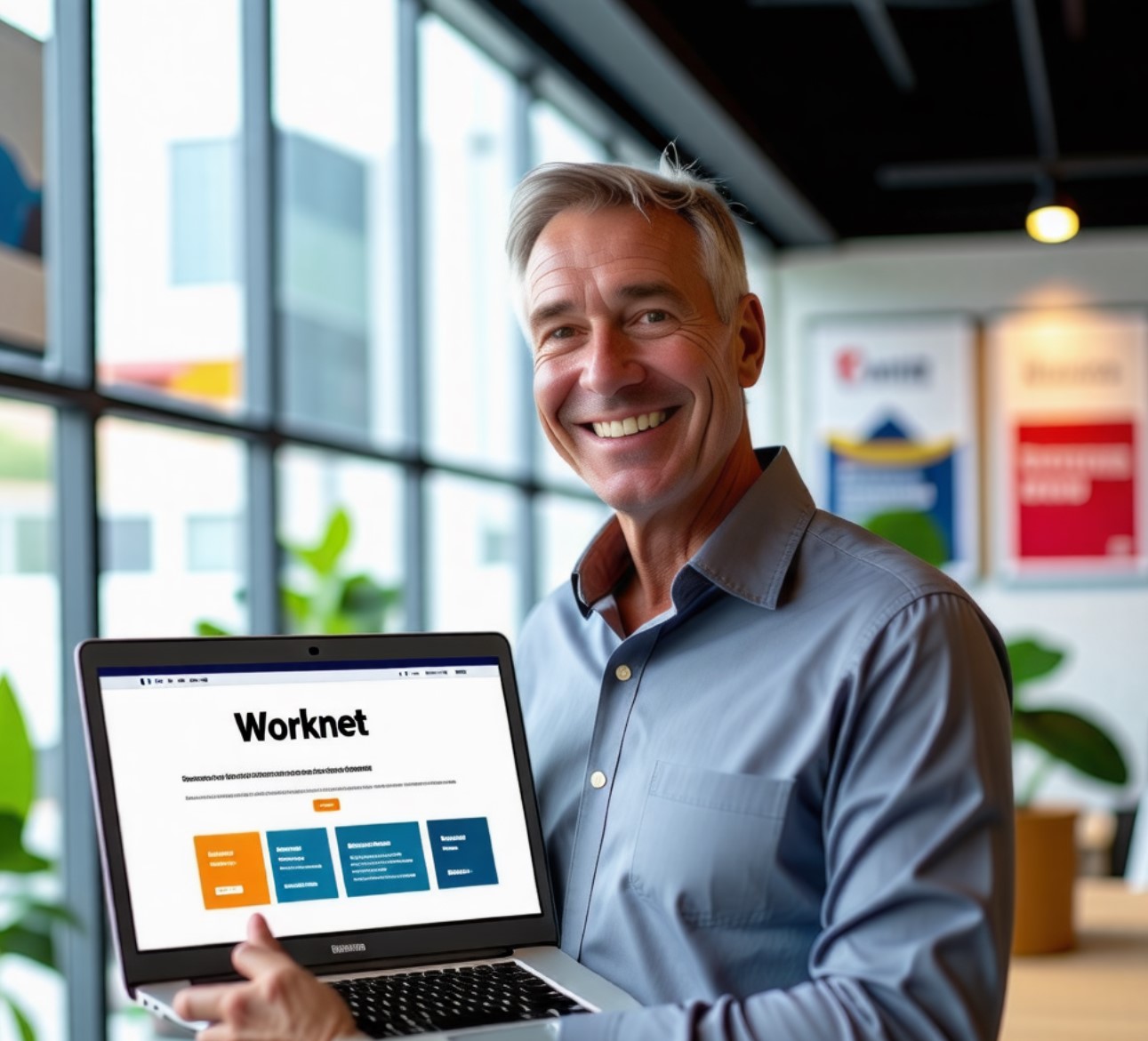 중장년워크넷 활용 가이드 (취업 지원, 경력 설계, 일자리 정보)