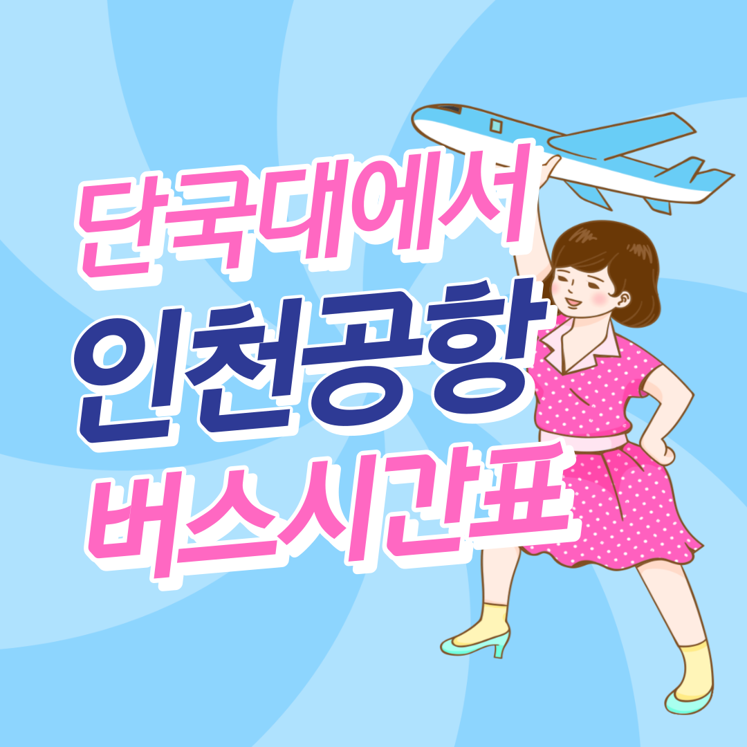단국대에서 인천공항 리무진 공항버스 썸네일