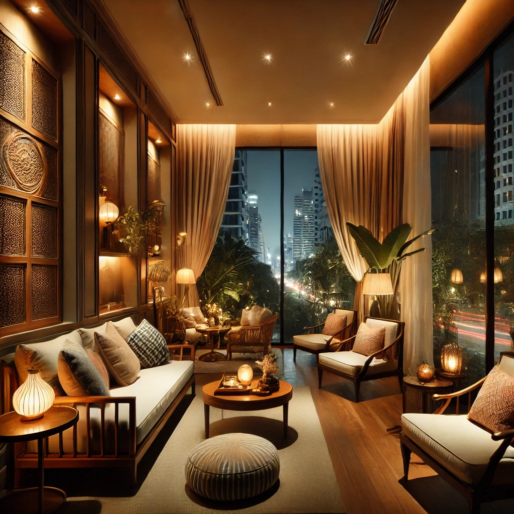 감성적인 인테리어와 조용한 분위기를 담은 방콕 부티크 호텔 사진