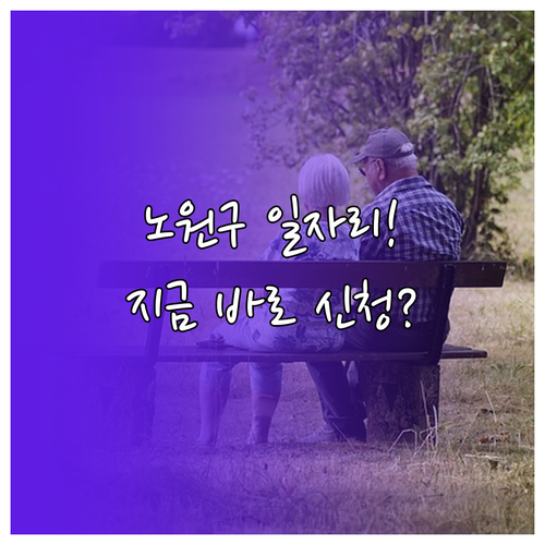 노원구 어르신 일자리 찾기 시니어클럽..