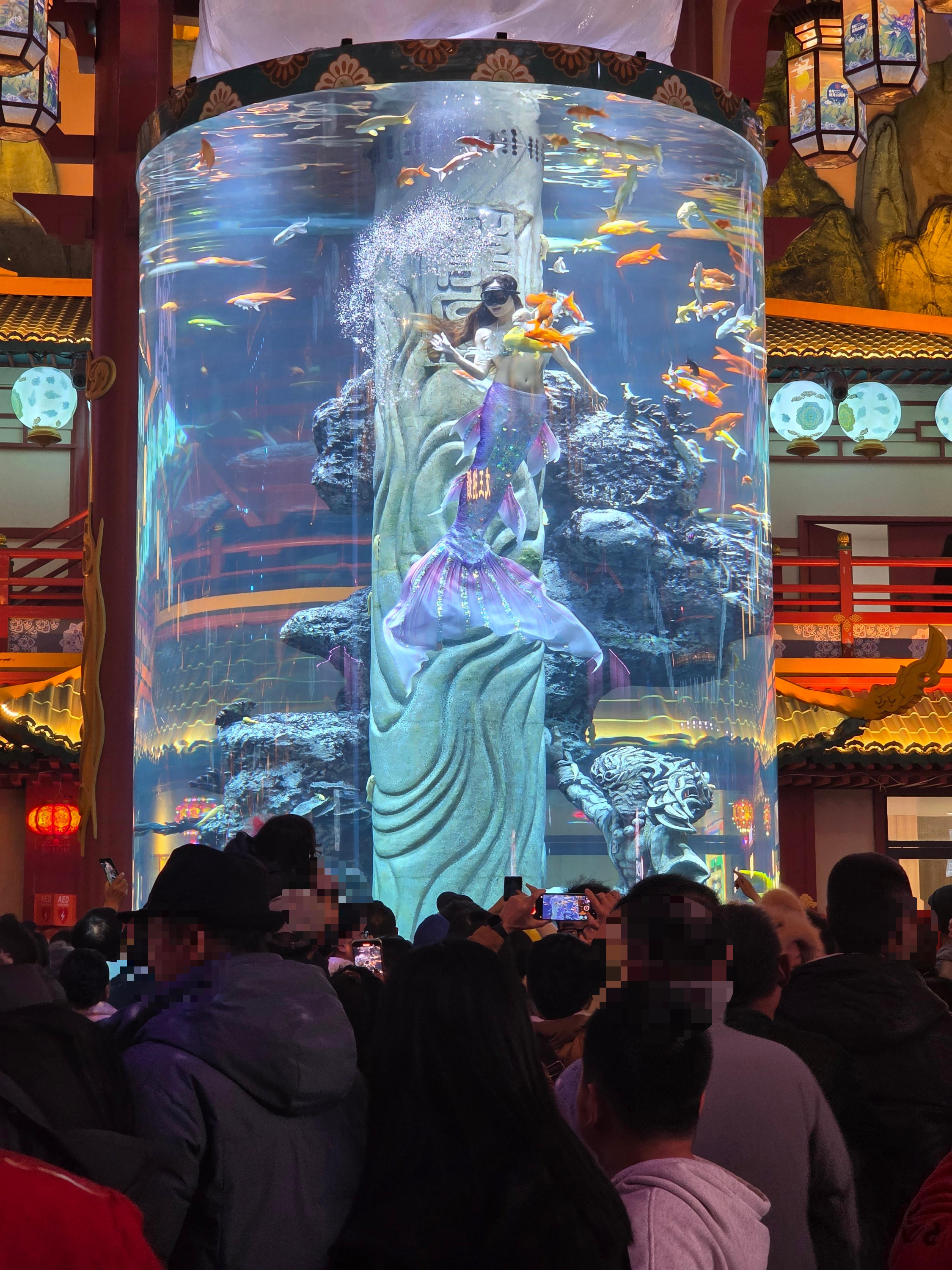 칭다오 불야성 명월산해간 불야성 칭따오 청도여행 운영시간 입장료 지하철 주소 인어쇼 16