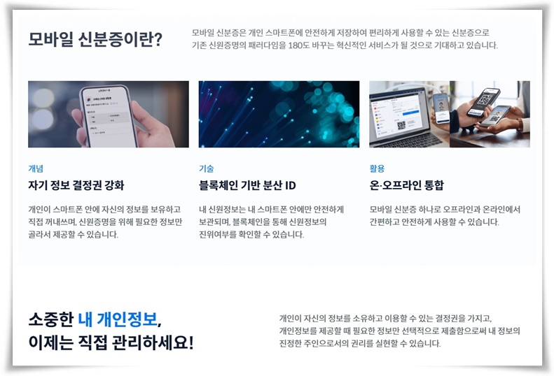 "모바일 주민등록증" 스마트 시대의 필수품 간편하고 안전하게 발급받는 법!