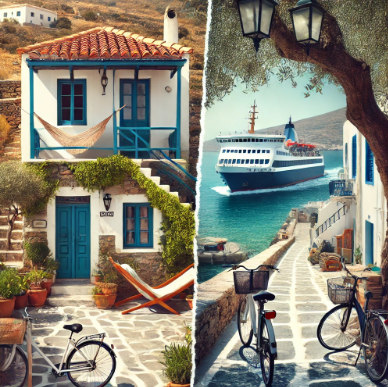 그리스 한달살기 숙소와 교통편 사진