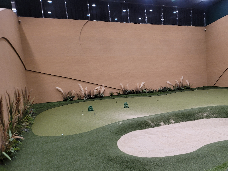 디 어프로치 온 그린, 실내 어프로치 연습장