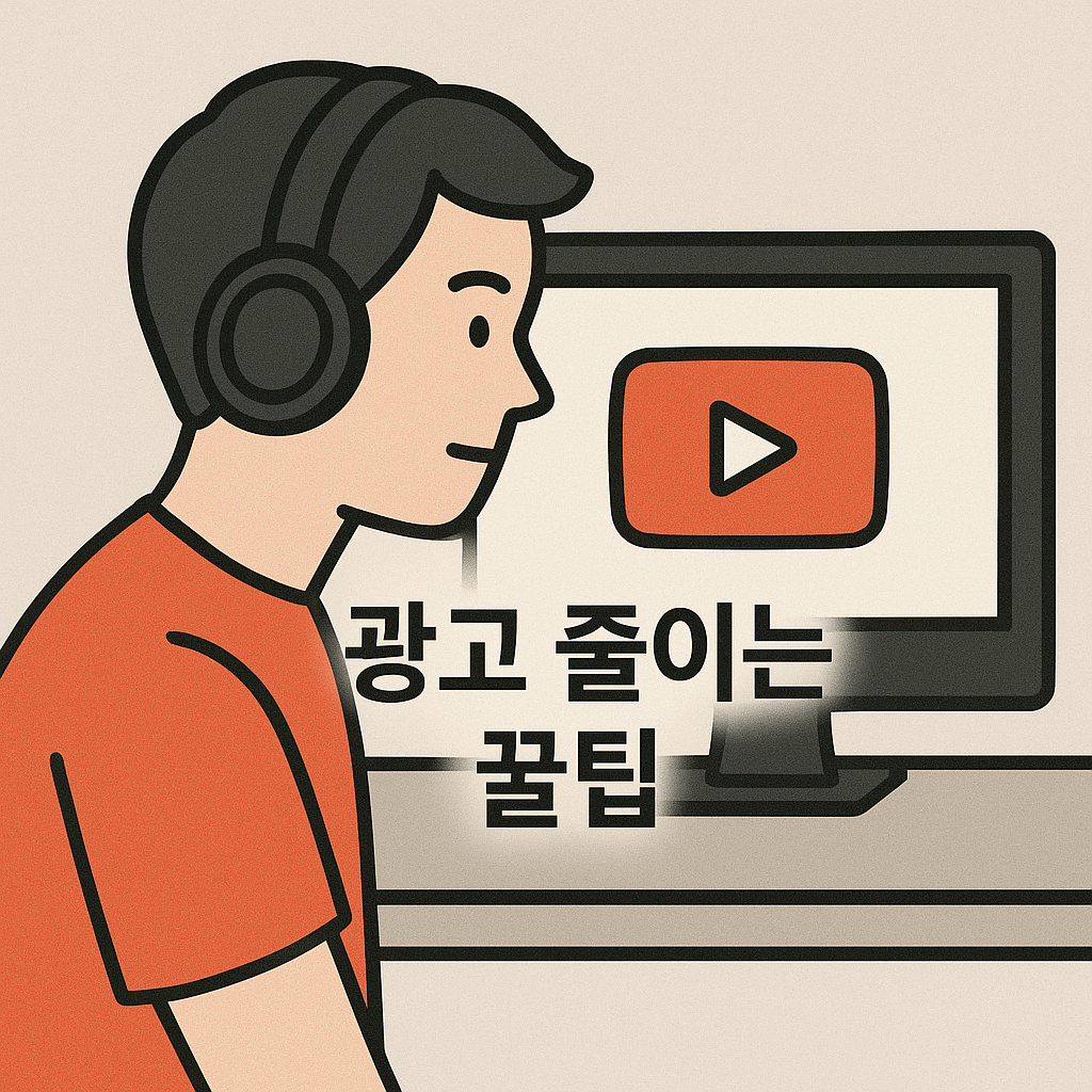 모르면 손해! 유튜브 광고 덜 보는 꿀팁 총정리🎥