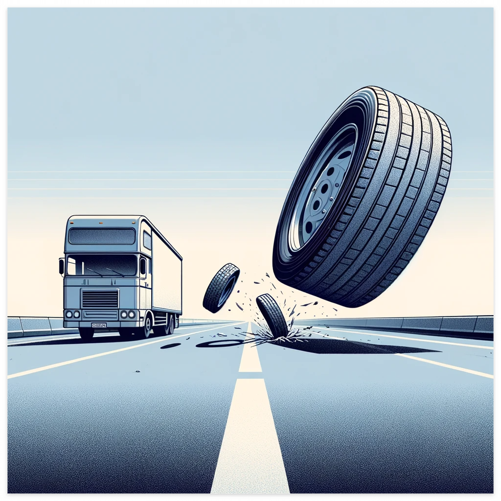 트럭 바퀴 빠져 관광버스 고속버스