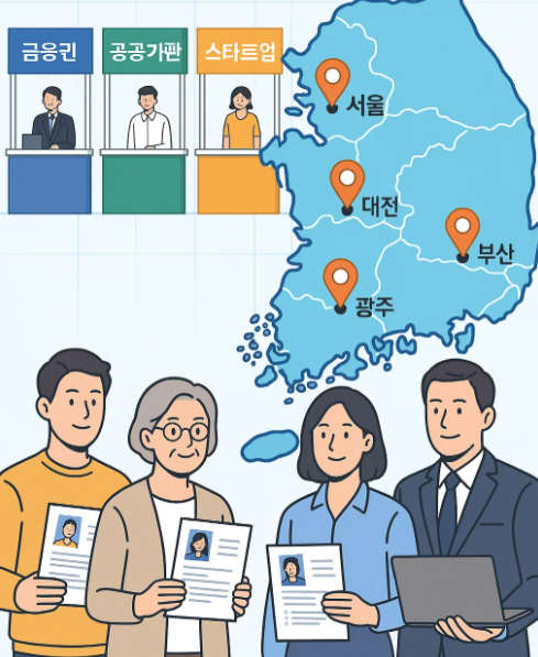 2025 취업 전략: 대기업&middot;공기업부터 지역 채용
