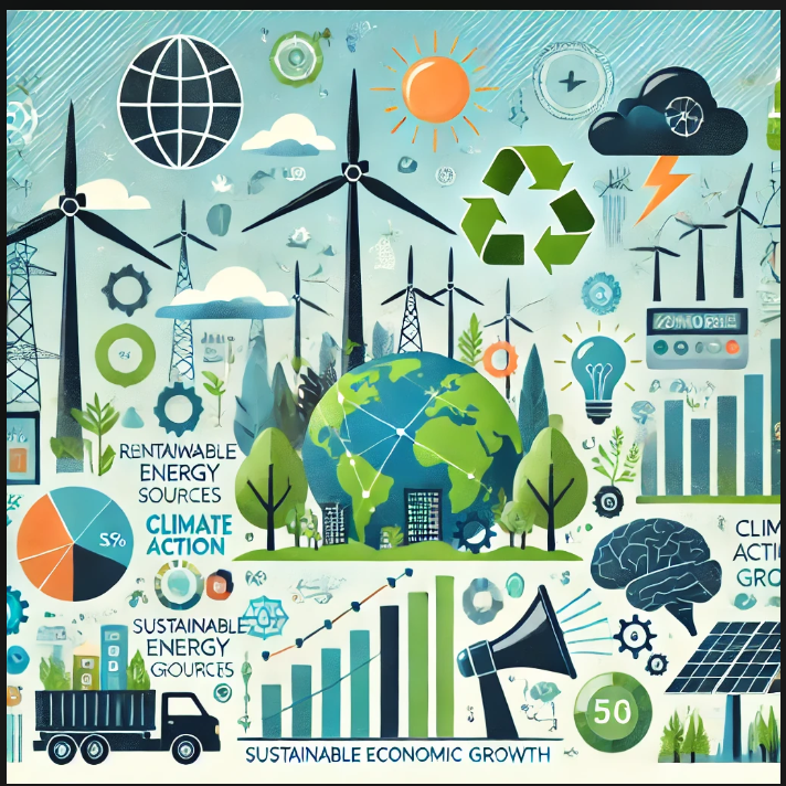 기후 대응 정책과 지속 가능한 경제 속 청년 창업 관련 사진