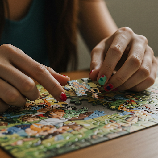 퍼즐 게임 이미지