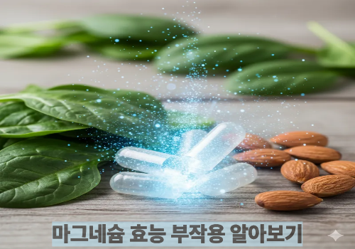 마그네슘 효능 부작용 알아보기
