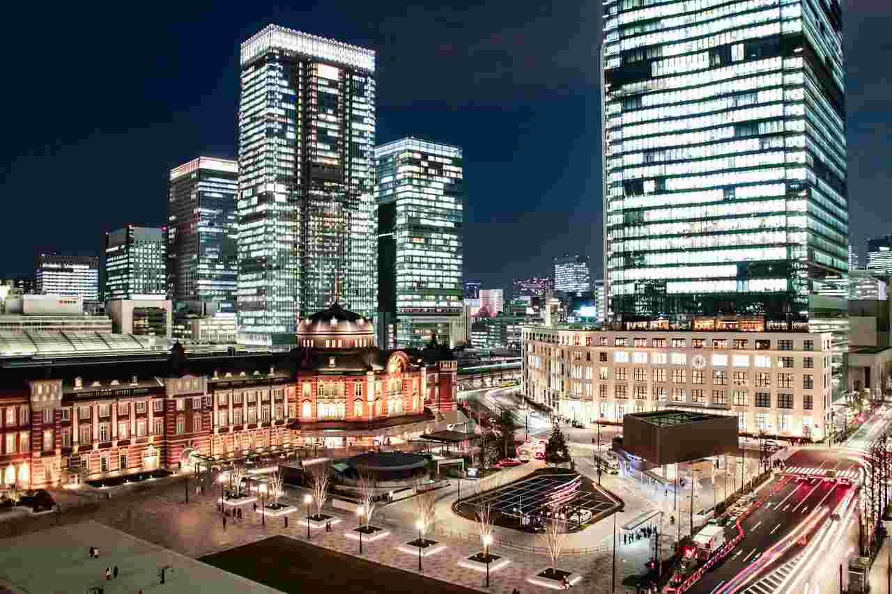 도쿄 시내의 모습