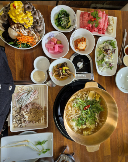 6시내고향 포천 버섯 한우 샤브샤브