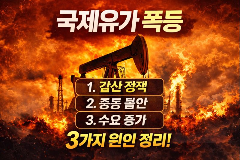 “2025 국제유가 상승 이유 3가지, 이거 몰라서 손해봅니다”📊 선정 이유: