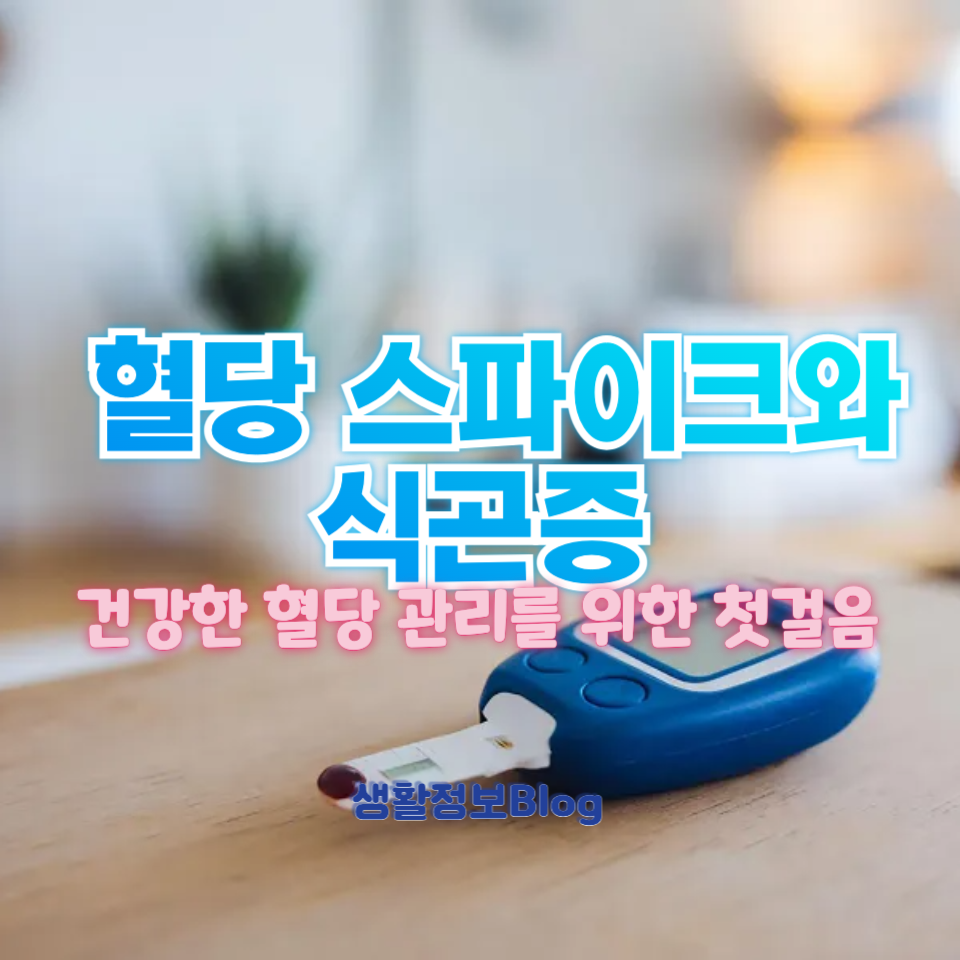 혈당 스파이크와 식곤증