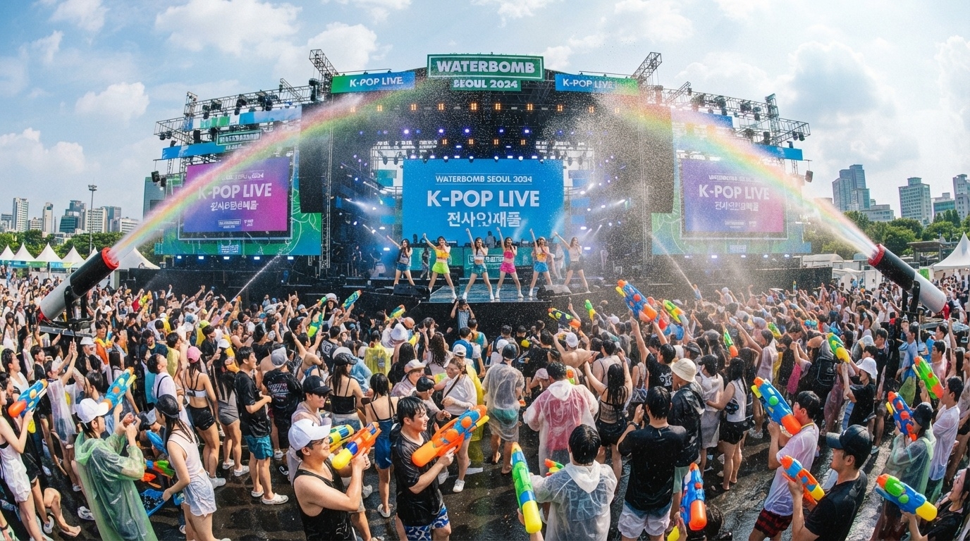 Waterbomb grew fast, partly thanks to consistently strong lineups of major Korean artists