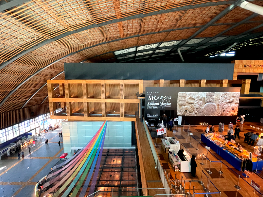 규슈국립박물관 실내 대공간7