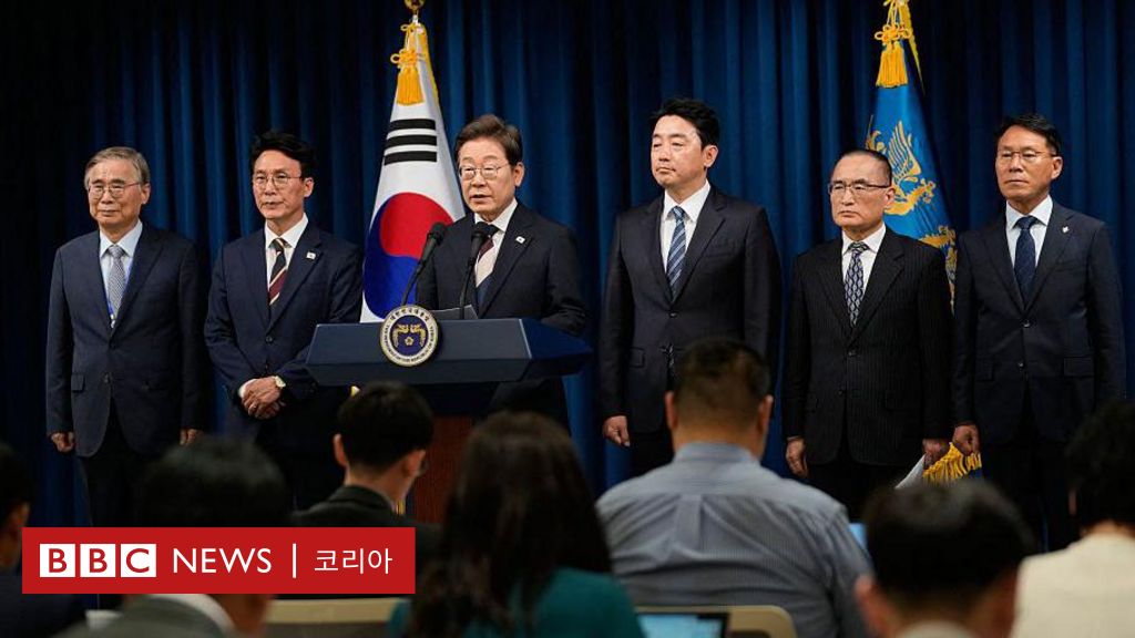 이재명 대통령이 취임 사흘만에 주요 인선 발표 사진