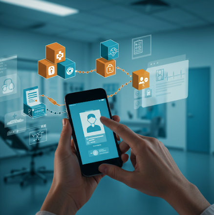 건강 정보 블록체인 기술 활용, 개인 의료 정보 플랫폼 구축 관련 사진