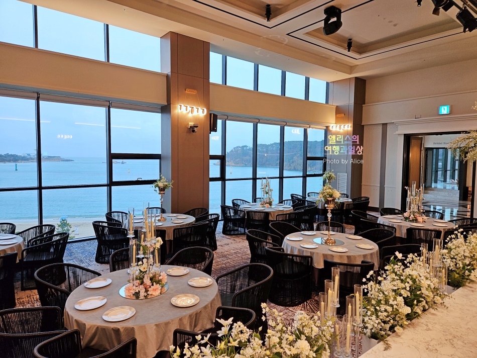 울산 오션뷰 웨딩홀 결혼식장 투어 타니베이 호텔 & 웨딩 예식장 + 뷔페 후기
