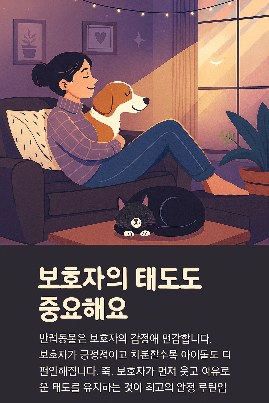 반려동물 정서 안정 루틴 &amp; 추천 아이템