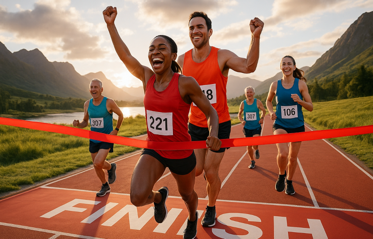 마라톤 관련 사진