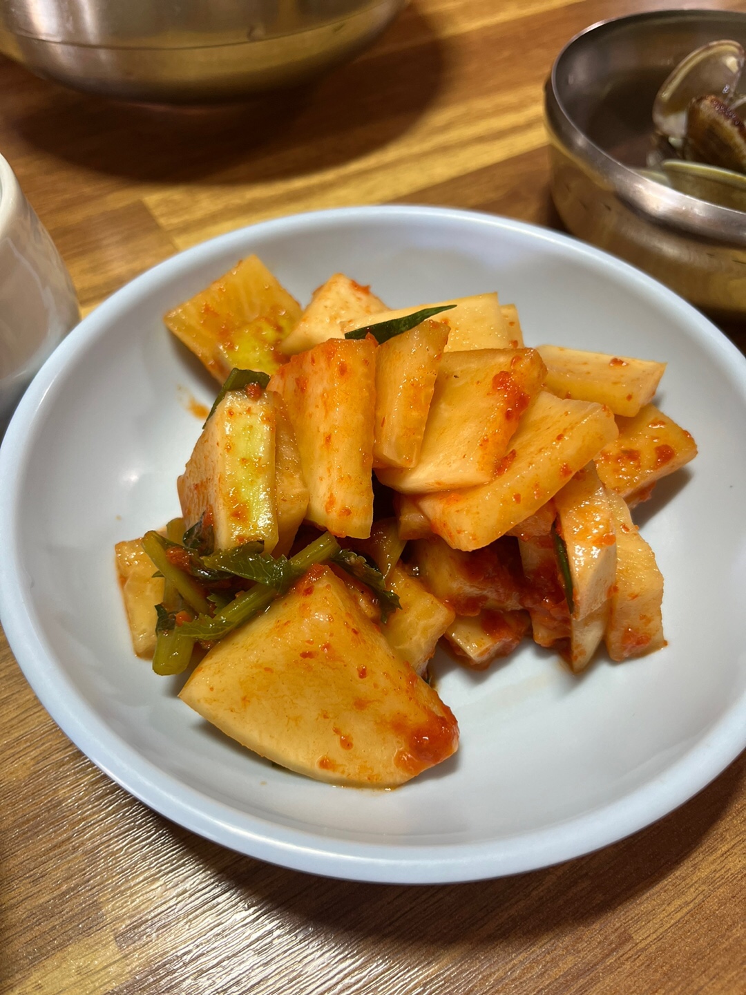 맛있었던 깍두기
