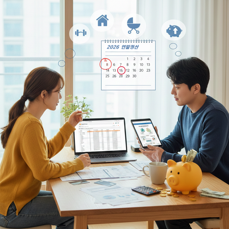 2026 연말정산 절세 가이드 맞벌이 연말정산 전략 공제 항목별 몰아주기