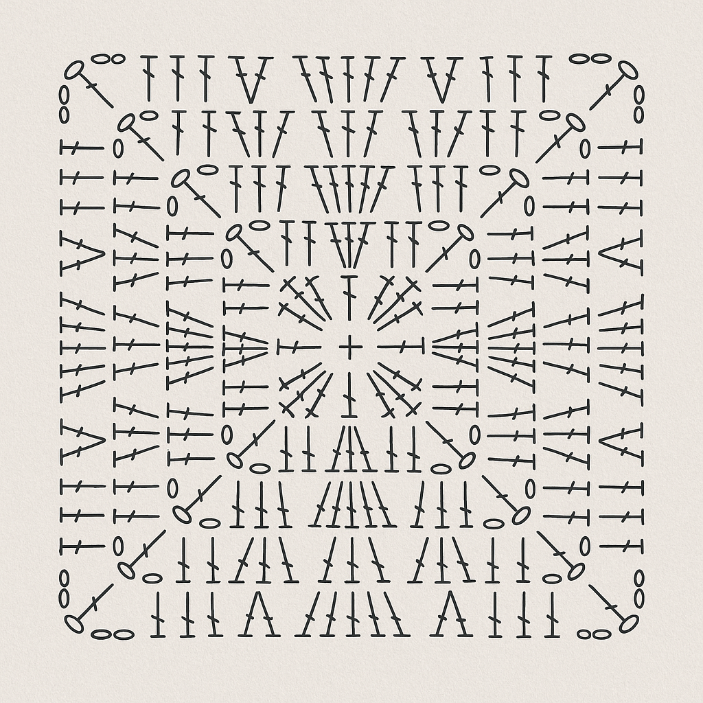 장사각형 코스터 도안