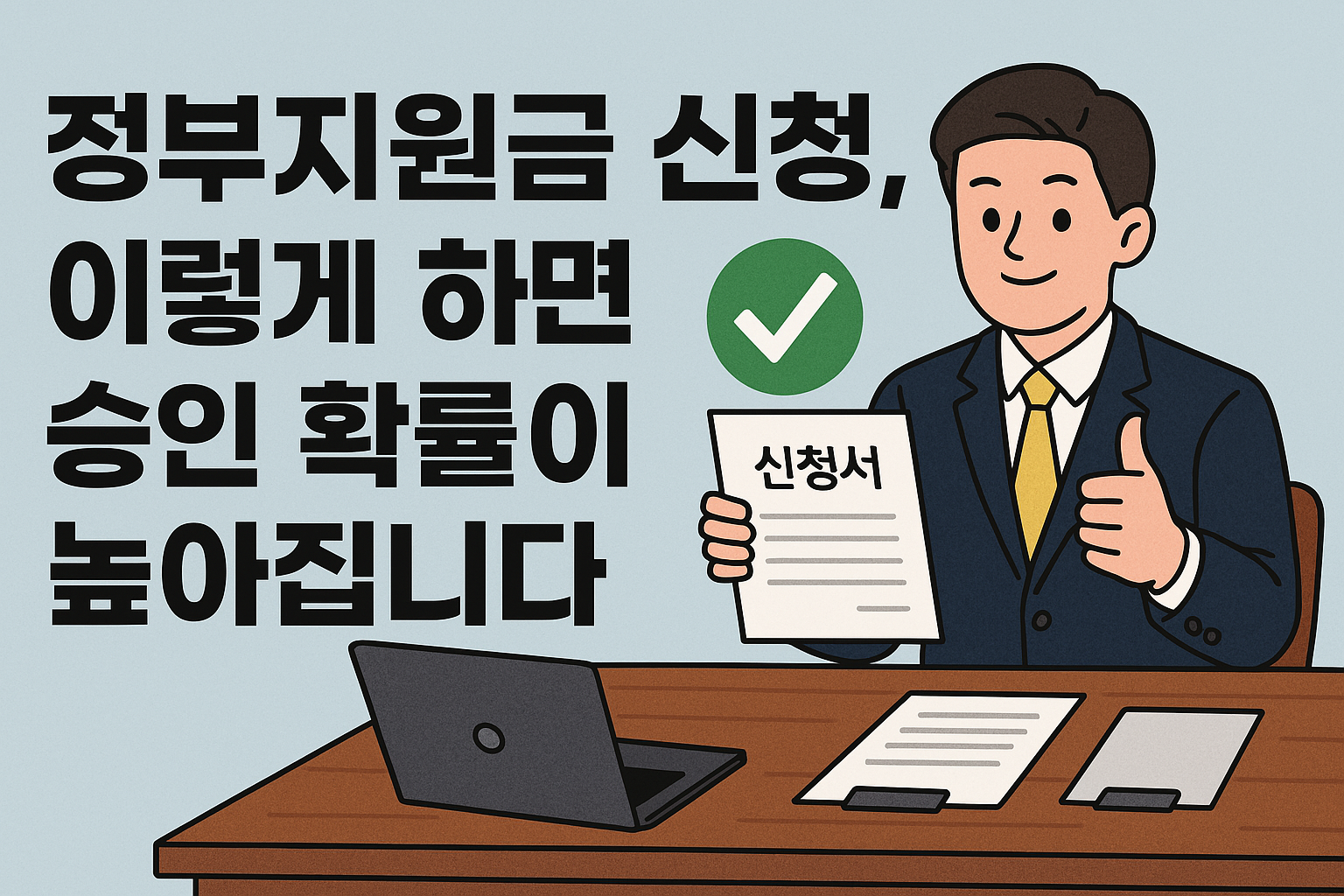 정부지원금 신청 승인확률 높아진다