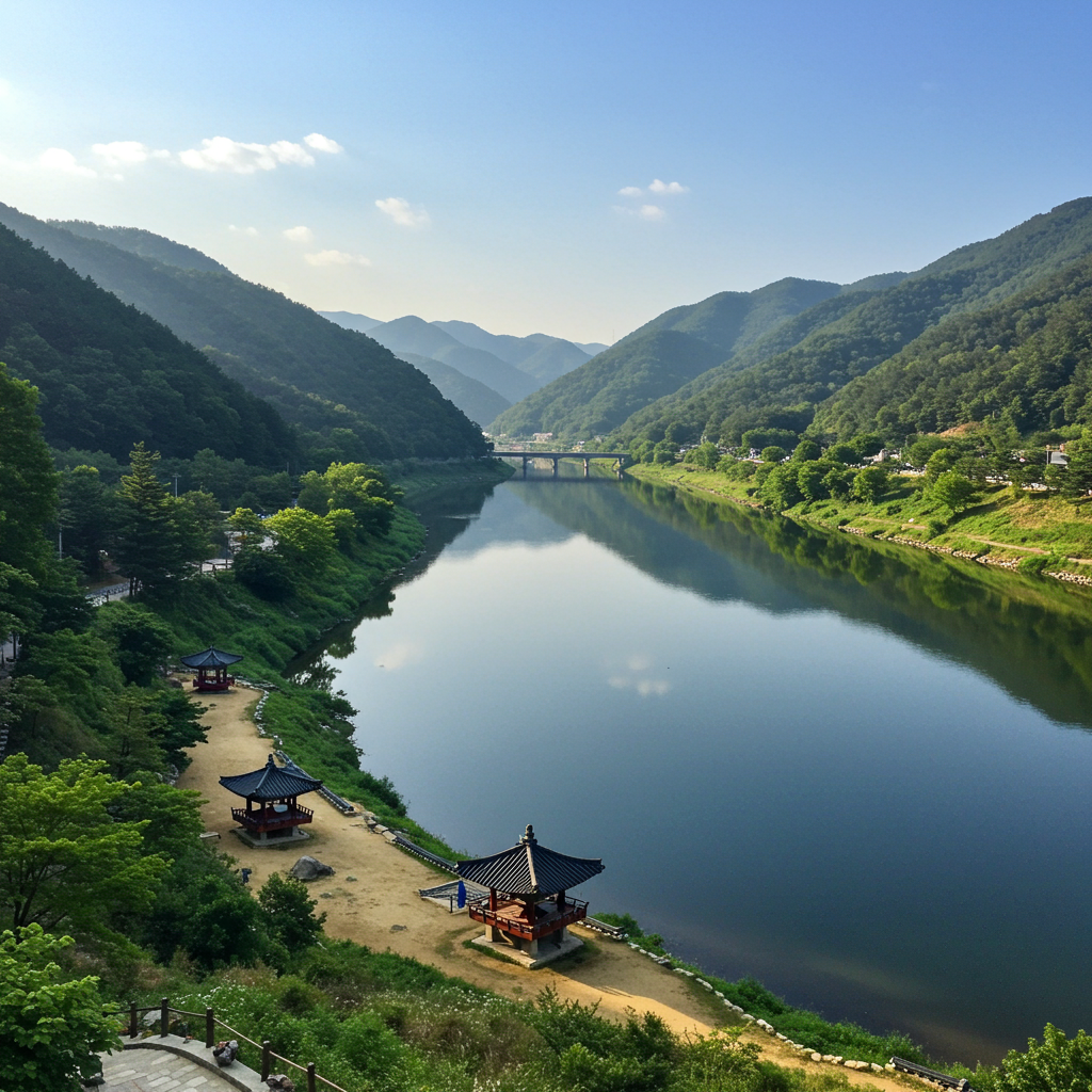 강원도 정선 아우라지